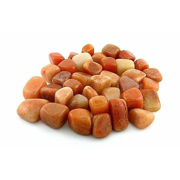 1/2 Pound Red Aventurine Tumble Polish Polished 3/5 To 9/10