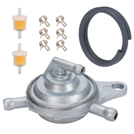 Moped Scooter Fuel Valve Petcock Fuel Line Fuel Filters Clamps Kit for GY6 49cc 50cc 150cc 139QMB 157QMJ Roketa SUNL TaoTao ATV Motorcycle Parts