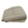 FZJDSD Tan Driver & Passenger Side Bottom Perforated Microfiber Leather