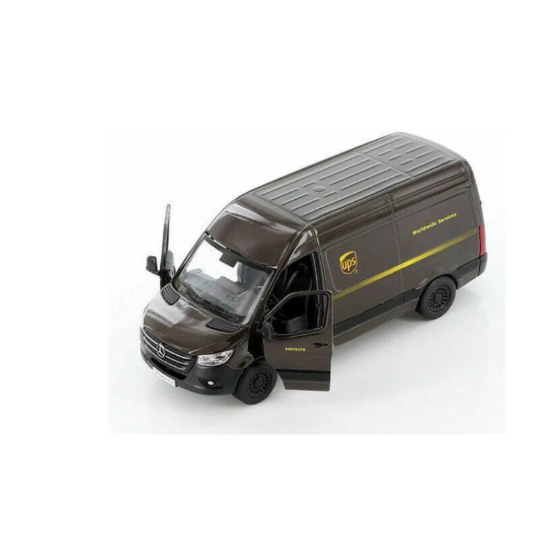 georglasko_8 UPS Edition Delivery Van Toy Kids Children Fun Pullback