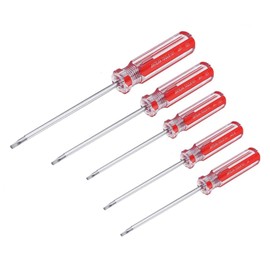 XMHF 5PCS Triangle Head Screwdriver Set Magnetic Screwdriver 1.8mm, 2.0mm, 2.3mm, 2.7mm, 4.2mm