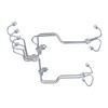 HLUCHY Diesel Fuel Injector Lines set 3960725 3960726 For 3.9L