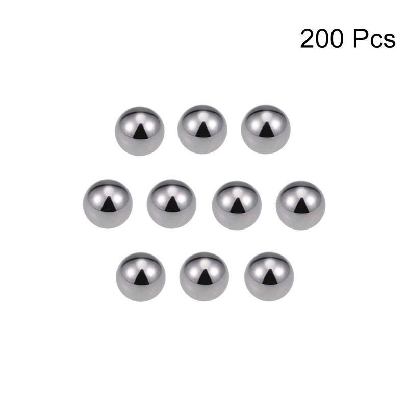 sourcing map Bearing Balls Carbon Steel Precision Balls 8 mm