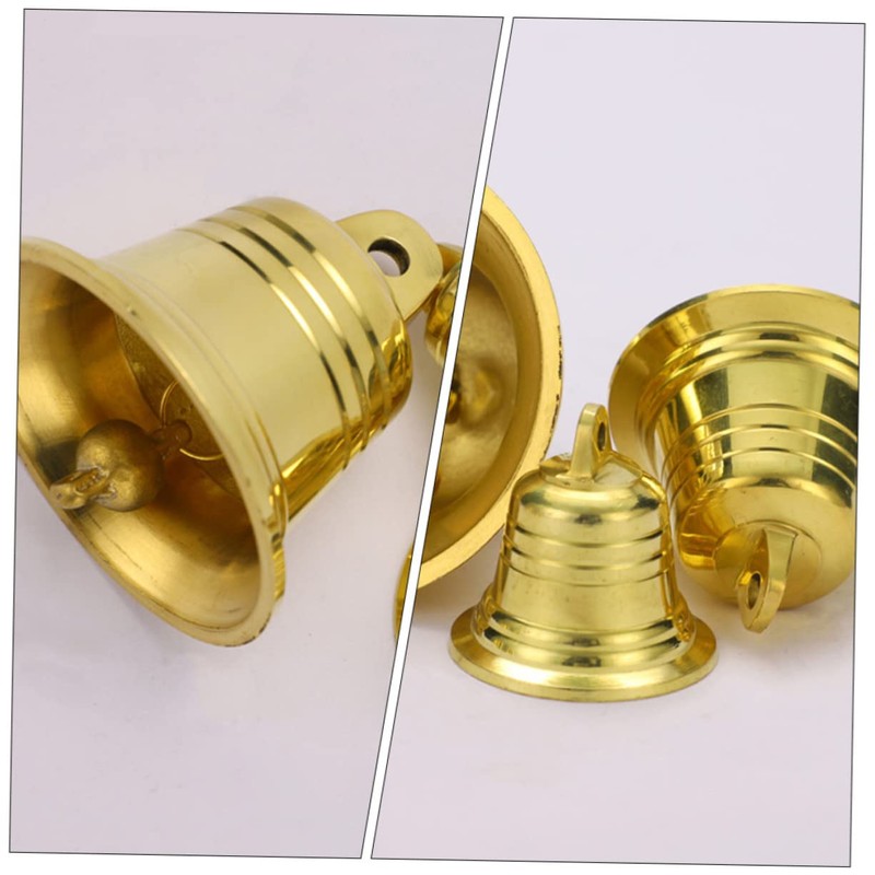 Levemolo Copper Bell Pendant Heavy Duty Metal Bell Excellent Resonance