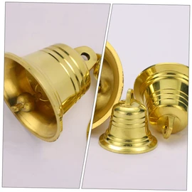 Levemolo Copper Bell Pendant Heavy Duty Metal Bell Excellent Resonance Stylish Door Accessories for Home Decor