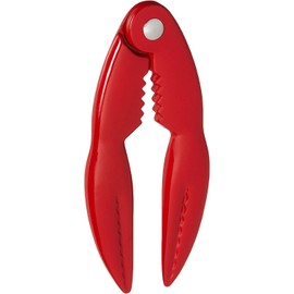 Maine Man Premium Lobster and Crab Cracker Set - Heavy-Duty Zinc Alloy Seafood Shell Opener, Professional-Grade Kitchen Tool for Crab Legs, Lobster Claws, 6-Inch Red Cracker