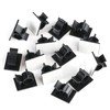GWHOLE 60 Pcs Adjustable Adhesive Cable Clips Cord Organizer Wire