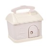 Cartoon House Piggy Bank with 3D Sticker DIY Storage Money