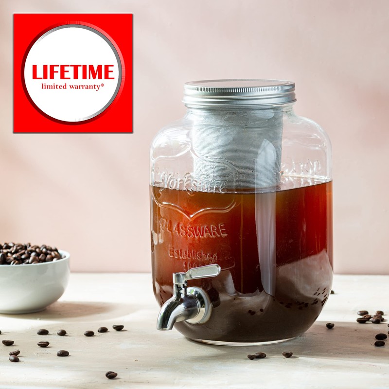 1 Gallon Cold Brew Coffee Maker - 3rd Generation Fine