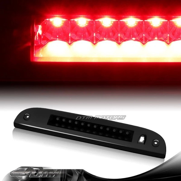 DTM For 2002-2010 Ford Explorer Black/Smoke LED 3RD Third Rear