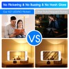 E ENERGETIC LIGHTING 4 Pack Dimmable A21 LED Bulb, 150