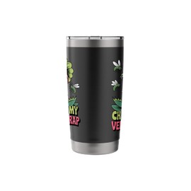 Check Out My Flytrap Carnivorous Plant Enthusiast Art Stainless Steel Insulated Tumbler