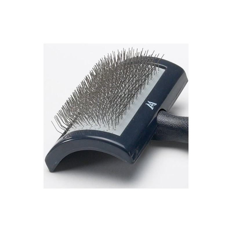 Millers Forge Stainless Steel Pins Universal Curved Pet Slicker Brush
