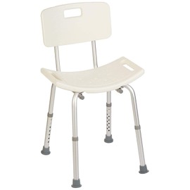 Homecraft 52325 Adjustable Shower Chair with Back