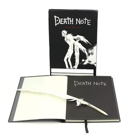 DEATH NOTE Death Note Death Note Death Notebook, With Brush, Cosplay Notebook, Large, Cosplay Accessory, Costume Accessory, Tool, Notebook, Stationery, A5, Students, High School Students, Writing, Everyday Use