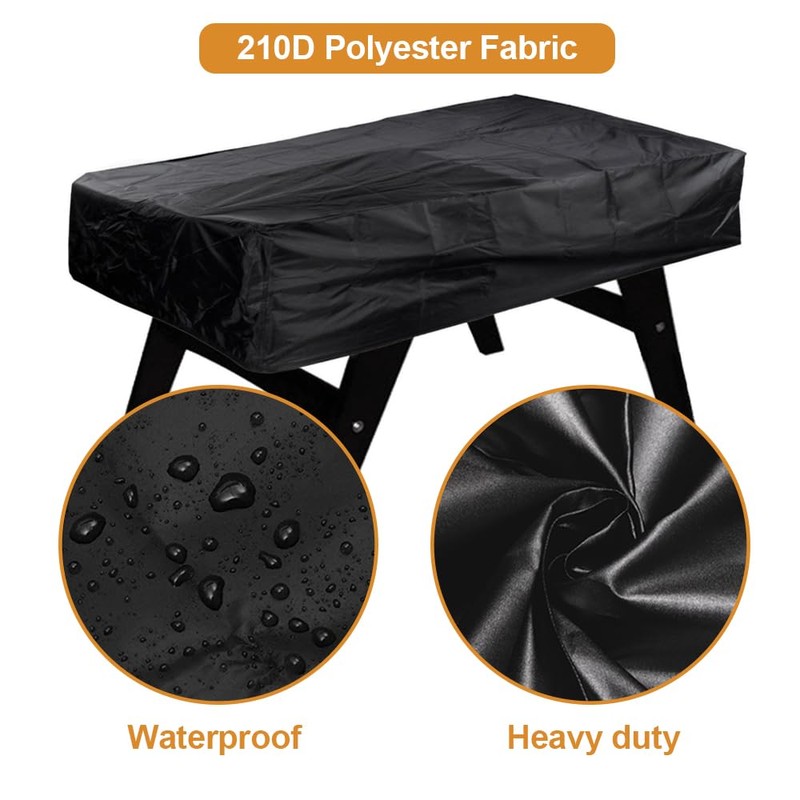 LODMOD Foosball Table Cover Waterproof Billiard Soccer Protector Game Accessories,