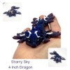 3D Printed Dragon - 4 Inch Tiny Lunar Dragon -