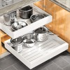 Pull out Cabinet Organizer, Expandable(12"-20") Heavy Duty Slide out Drawers