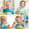 MEETOZ 12 Pieces Toddler Utensils Toddler Forks and Spoons, Stainless