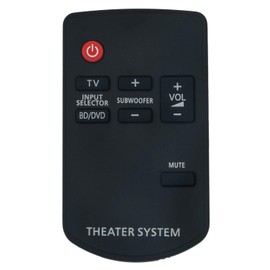 N2QAYC000043 VINABTY Replacement Remote Control Fit for Panasonic Home Theater Audio System SC-HTB520 SU-HTB520 SB-HWA520 SC-HTB527 SU-HTB527 SB-HWA527