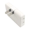 F-FACTORY FE-ETP-C3W-2P Power Strip Snap Tap Corner Tap (3 Outlets)