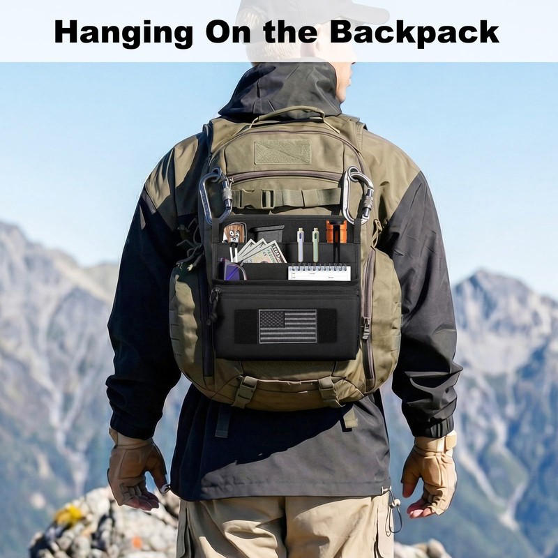 Easecos Tactical Bag Organizer Insert Pouch Modular Backpack Insert Panel