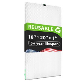 Reair 18x20x1 Air filter, Washable and Reusable Air Filter 18x20x1 for AC HVAC Furnace, MERV 8 Air Filters Machine Washable & Dryer Friendly, AC Furnace Air Filter