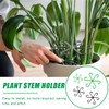 HAMKU Pack of 16 Plant Support Shrub Holder, Plant Stem