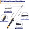 5Pack RV Water Heater Anode Rod & Flush Wand &