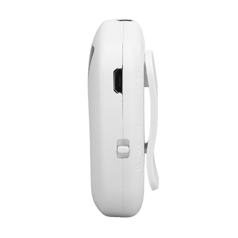 DAB Mini Radio with Digital Display Mini Bluetooth White Noise