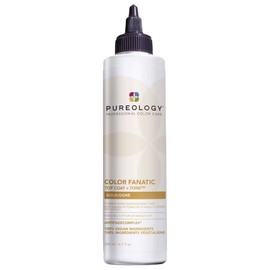 Pureology Color Fanatic Top Coat + Tone Gold High-Gloss Hair Toner | Hair Gloss for Color-Treated Hair | Glaze For Warm Strawberry Blonde Hair | 6.7 Fl Oz