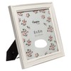 Hampton Frames PALOMA Distressed Square Picture Photo Frame White 8x8