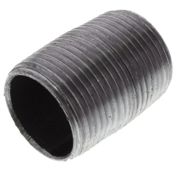 Unbranded LOT OF (10) 3/4" X Close Nipple BLACK IRON