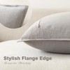 Foindtower Pack of 2, Decorative Linen Soild Throw Pillow Covers