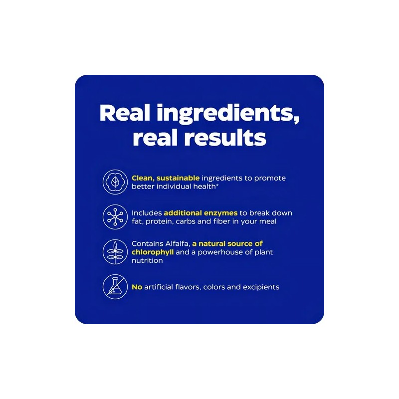 Enzymedica Oro de Papaya Enzimas Naturales Vegano 60 Comprimidos