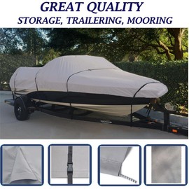 Boat Cover Compatible for SEA RAY SEV 5.6M Cuddy Cabin 1983-1987 Storage, Travel, Lift