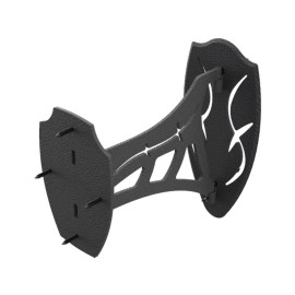 Hunters Specialties Skull Hooker Single Shoulder Mount Display Steel Black