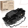 A-Premium Engine Oil Pan Sump with Drain Plug & Gasket