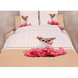 Dolce Mela DM487Q 6-Piece Luxury Duvet Cover Set, Queen