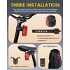 RAVEMEN TR250 Tail Light, Bicycle, Rear Light, 3 Mounting Methods,