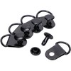 ONLYKXY 50 Pieces Shoe Boot Lace Hooks Buckle Rivets Loop