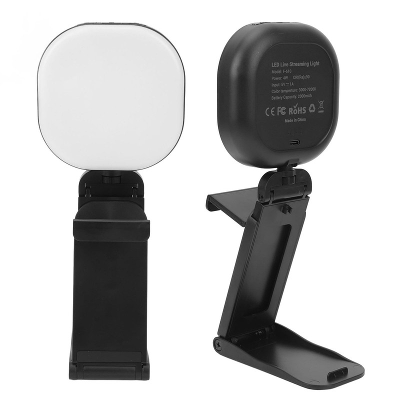 Portable LED Video Camera Light Adjustable Brightness 5 Color Temperature