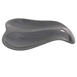 Huztler Melamine Twin Kitchen Top Spoon Rest - Grey