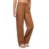 AVICHIC Women Linen Pants Wide Leg Palazzo Pants Cotton Linen