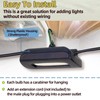 Owleye 50FT Led String Work Light 85W 8000LM Waterproof Construction