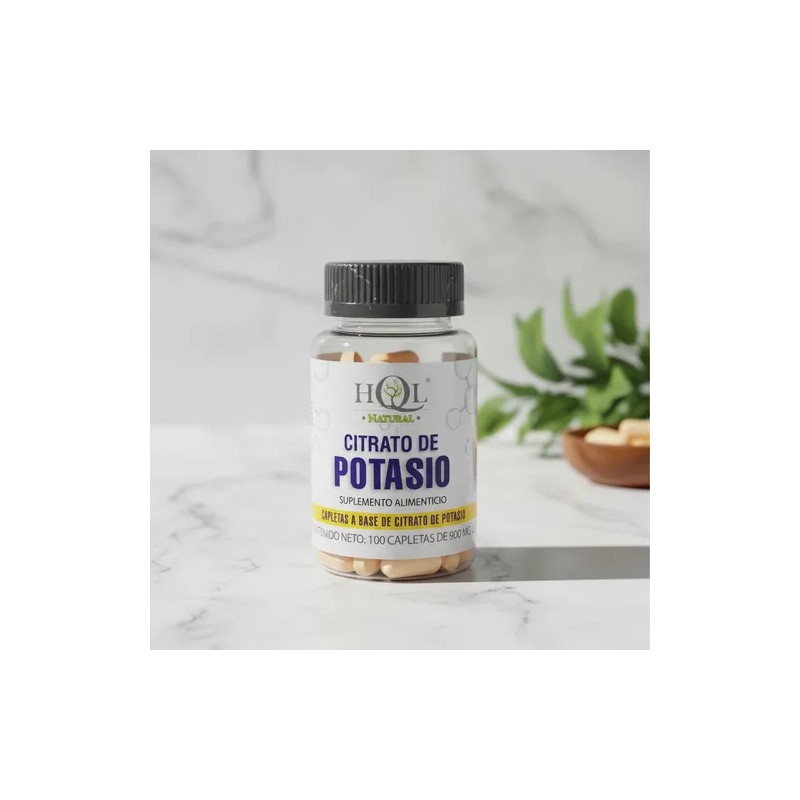 3 Piezas Hql Citrato Potasio 100 Tabs