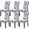 HZDHCLH Chair Covers Set of 4/6 Stretch Modern Chair Slipcovers
