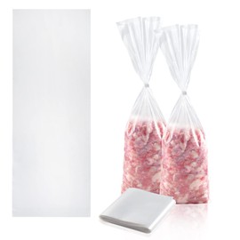 100 Pack Ground Bags 2lb Ground Hamburger Bags Meat Freezer Bags for Packaging Wild Game Meat Ground Meat Packaging System