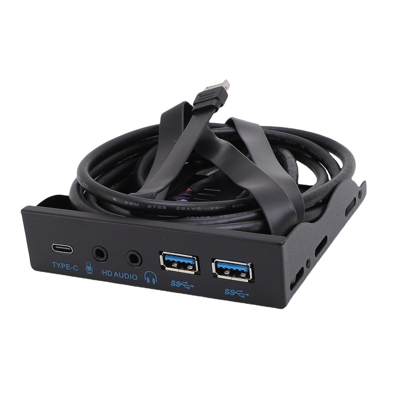 Dpofirs USB 3.2 Front Panel Hub with Floppy Drive Interface