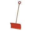 Emsco Group Bigfoot 21" Poly Pusher Snow Shovel - Wooden
